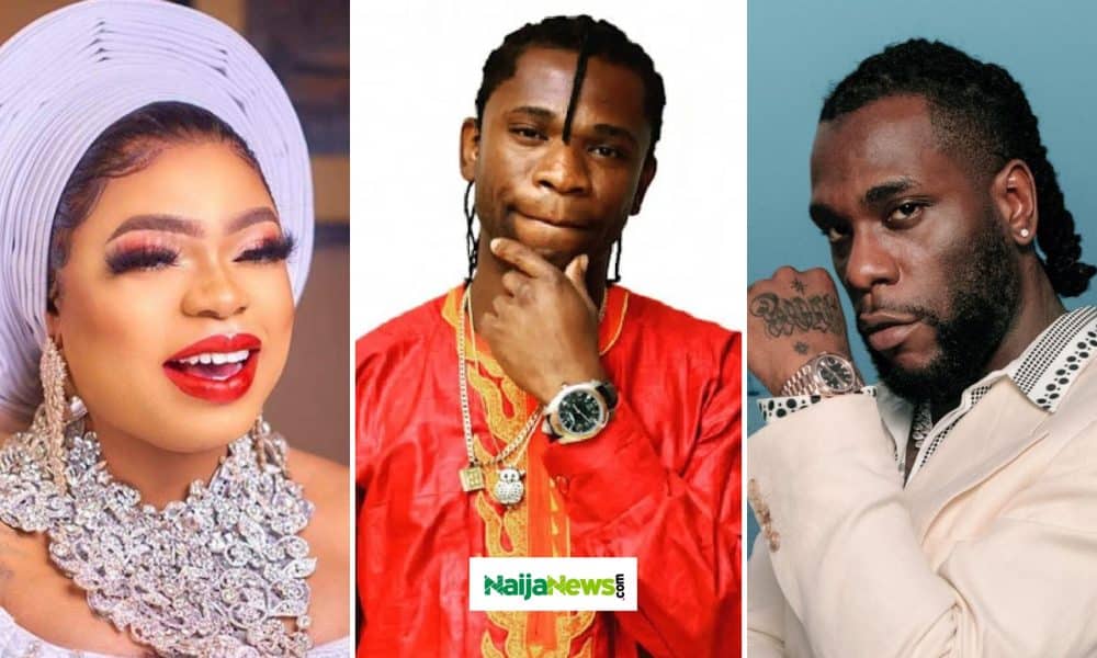 'It Is Enough' - Bobrisky Writes Open Letter To Burna Boy, Asks Him To Release Speed Darlington