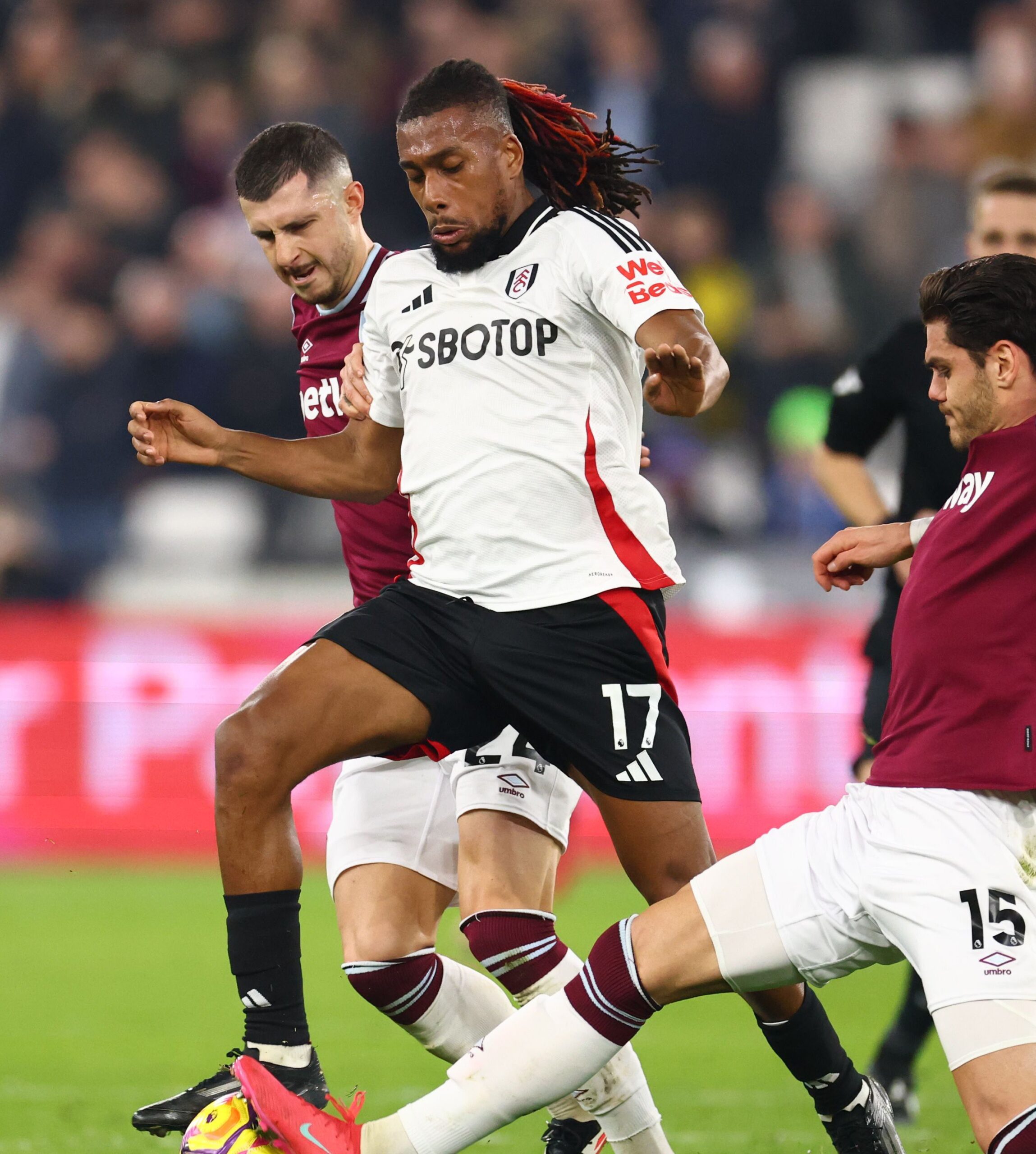 Iwobi's Brace Not Enough As West Ham End Fulham's Unbeaten Run