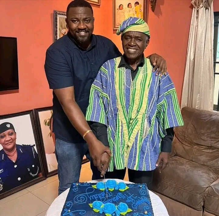 John Dumelo and his father