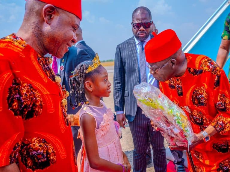 Just In: President Tinubu arrives Enugu on official visit (photos)