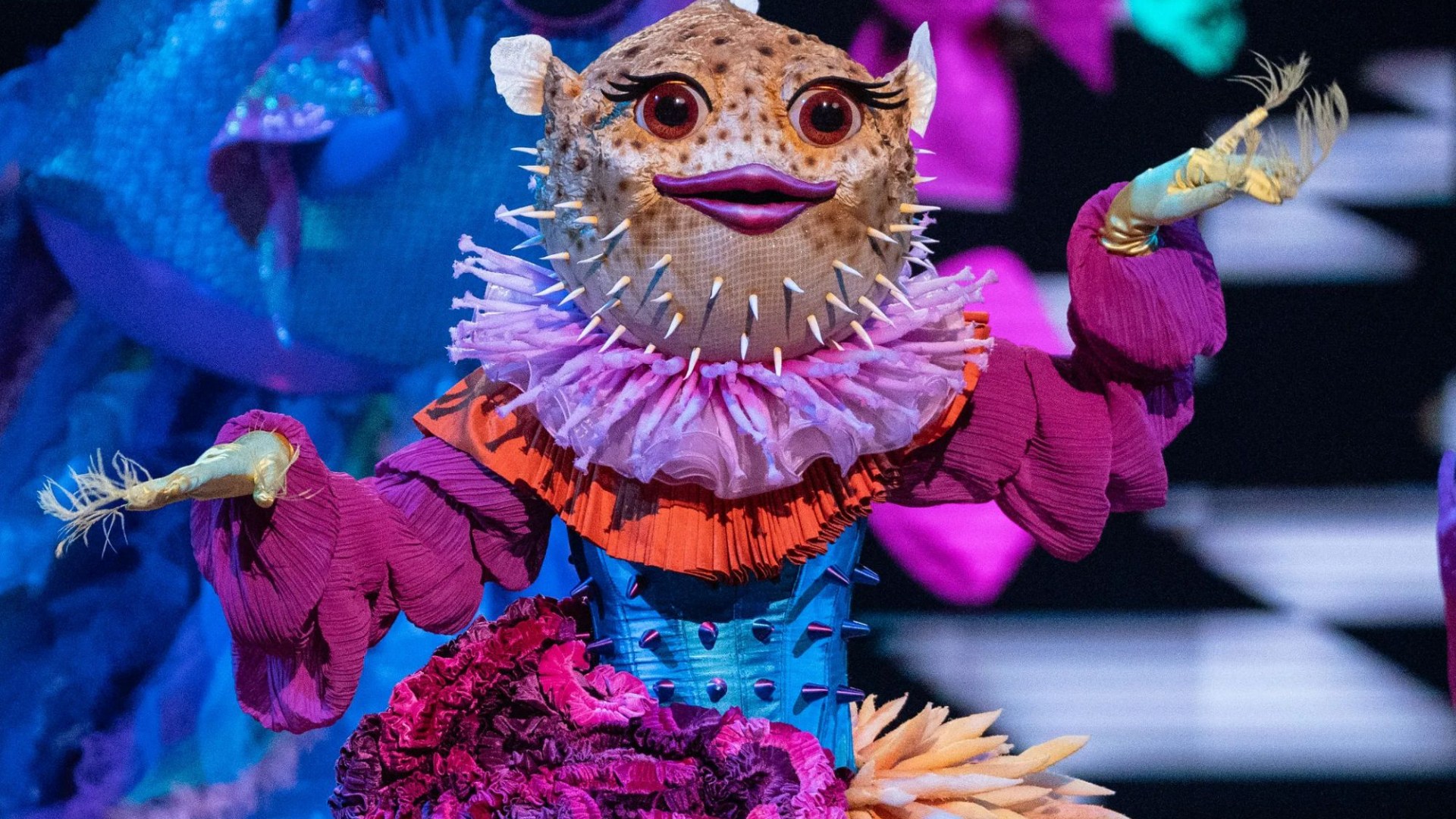 Masked Singer’s Pufferfish is HUGE US pop icon claim fans - who’ve spotted a VERY convincing ten clues