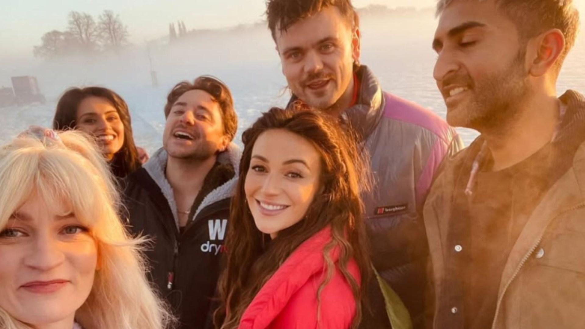 Michelle Keegan's co-star gives glimpse of her baby bump on Brassic set ahead of birth