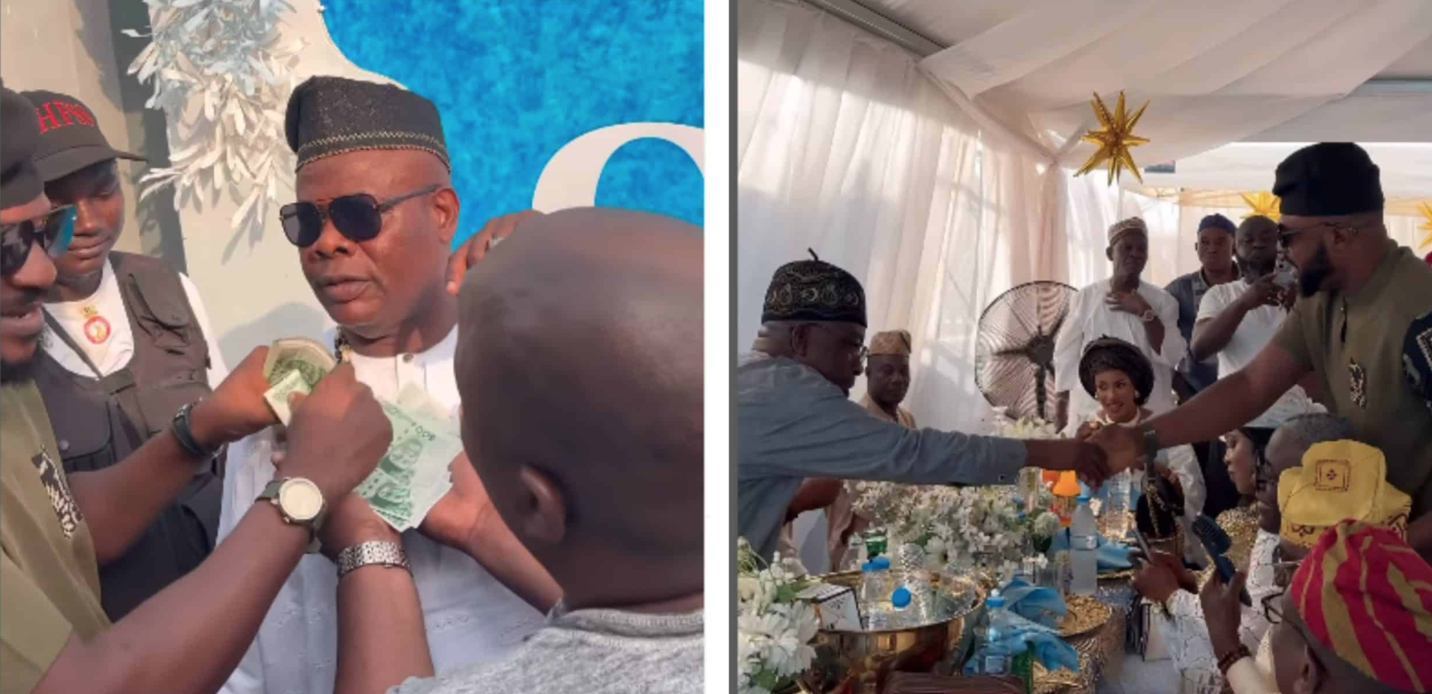 Money rains as Yoruba stars storm Yinka Quadri’s daughter’s engagement