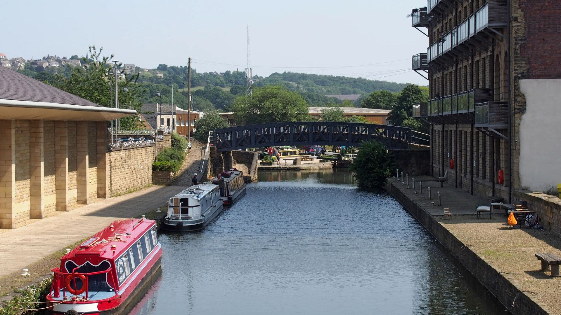 Mystery as elderly woman’s body pulled from canal near town centre after being spotted by passerby