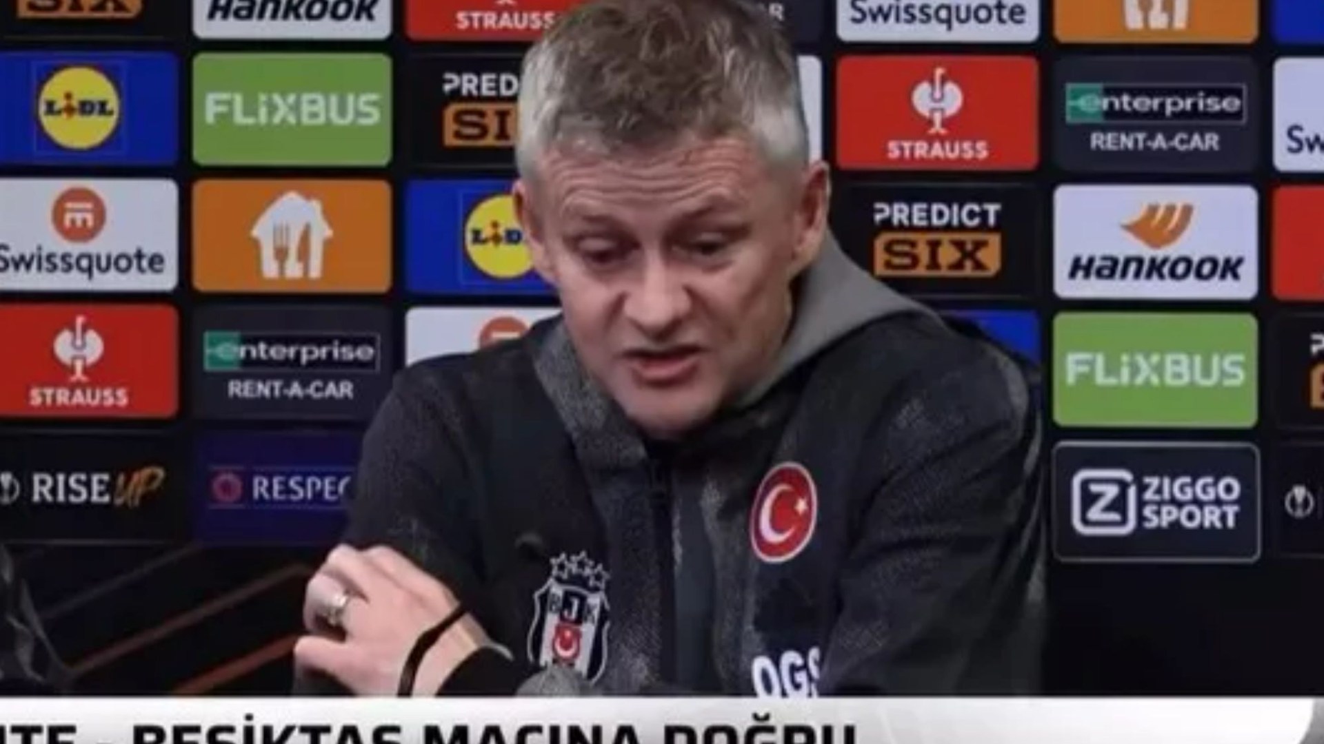 Ole Gunnar Solskjaer blasts Besiktas for having 'no scouting department' after suffering humiliating Europa League exit