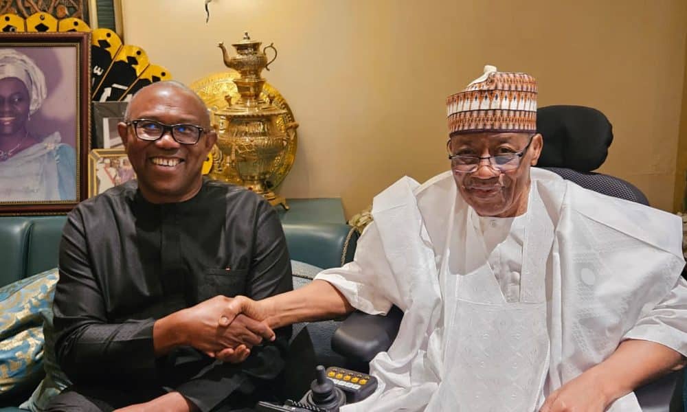 Peter Obi Visits IBB, Reveals Details Of Their Discussion (Photos)