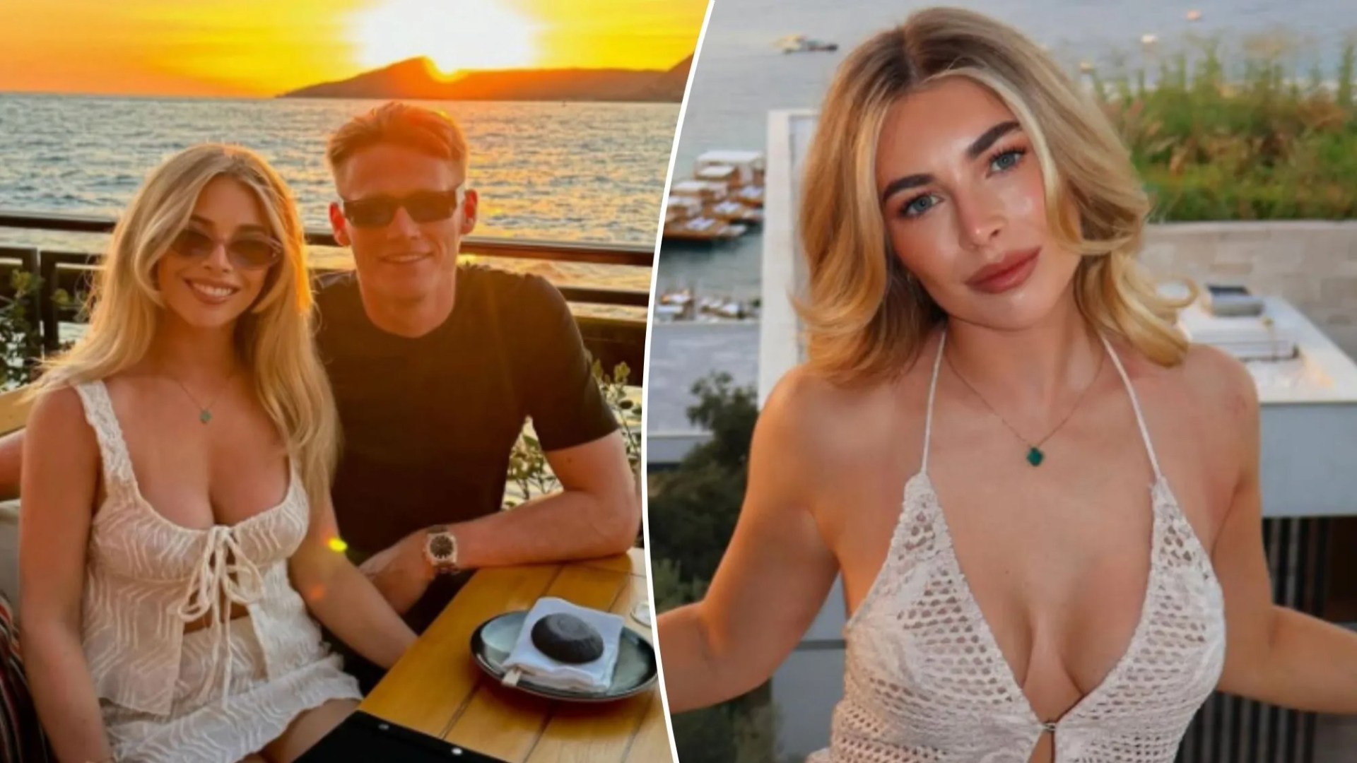 Scott McTominay and Wag dubbed 'the most beautiful couple in the world' as he posts gushing tribute in Italian