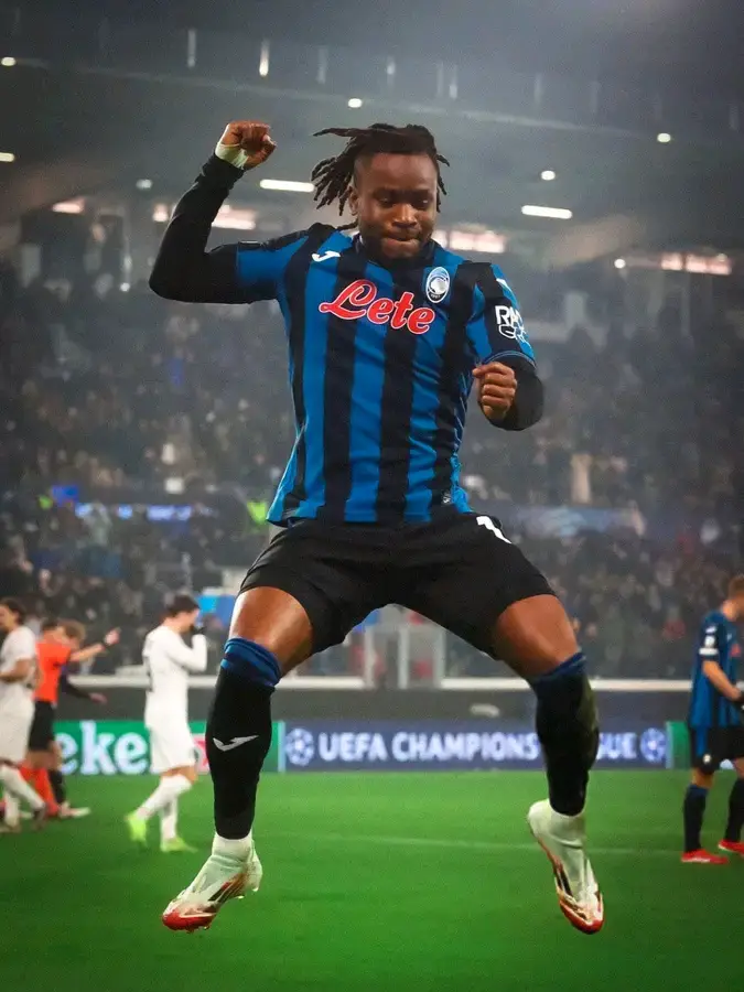 UCL: Lookman Stars In Atalanta's Big Win Over Sturm Graz