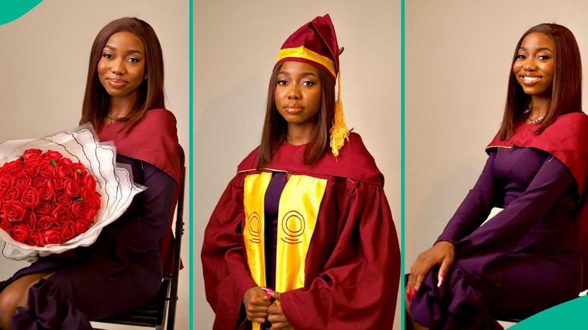 UNILAG Graduate Whose First GP was 2.84 Gets 4.57 as Final GP, Inspires Many During Convocation