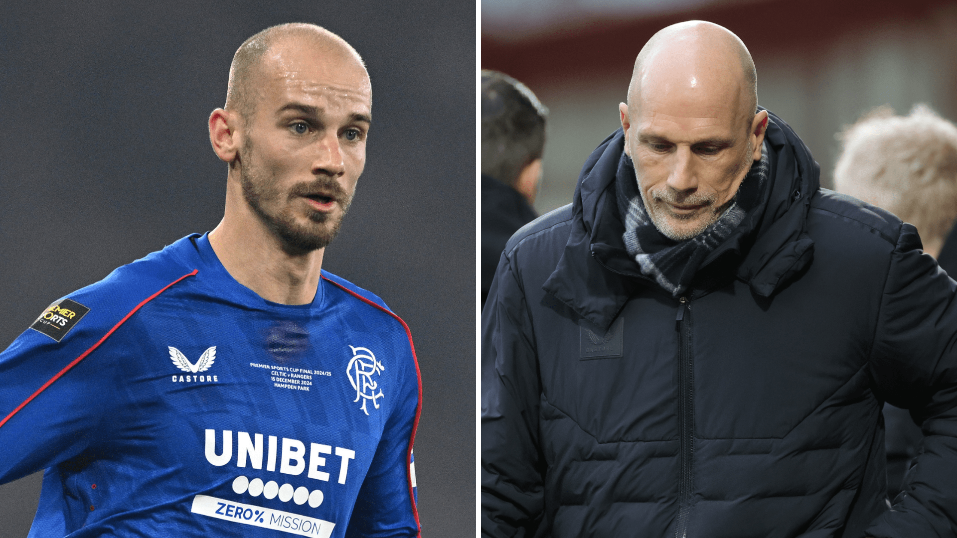 Vaclav Cerny reacts to questions on Philippe Clement's Rangers future as he gives fans 'honest answer'