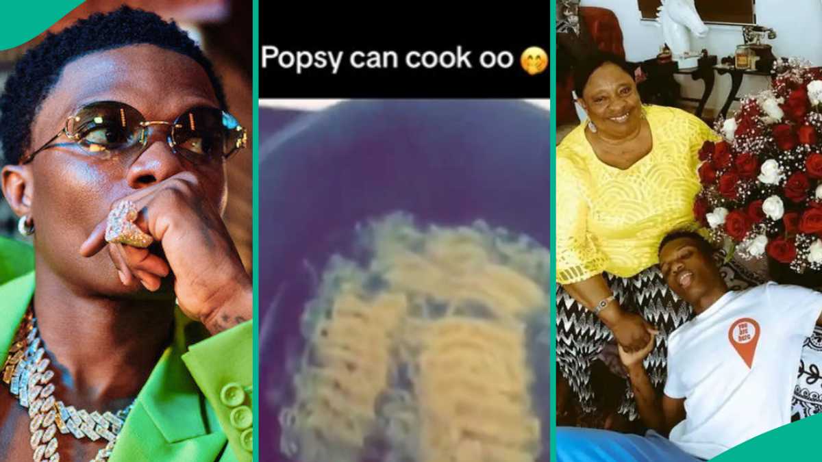 Wizkid Shows His Culinary Skills, Cooks Noodles in Video: “My Mother Will Not Be Proud of Me”