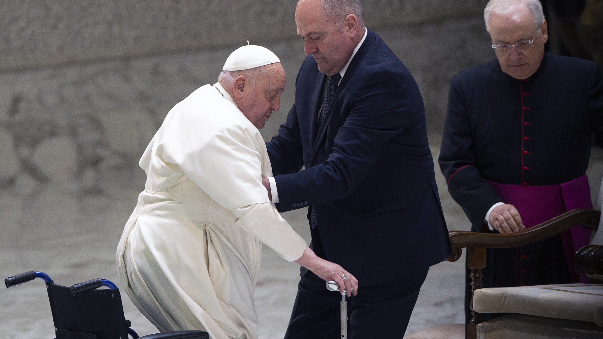 Rehearsals for Pope’s funeral 'underway' at Vatican after Pontiff 'fears he won't survive' double pneumonia